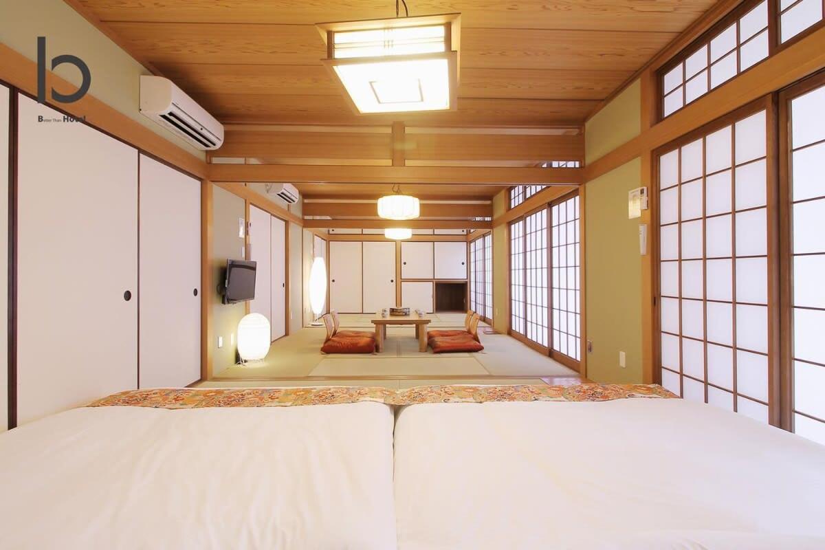 הירושימה Hanagin - 3 Bedroom Japanese Apartment For 11 People 201 מראה חיצוני תמונה